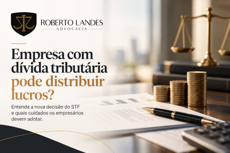 Empresa com dívida tributária pode distribuir lucros? Entenda a nova decisão do STF